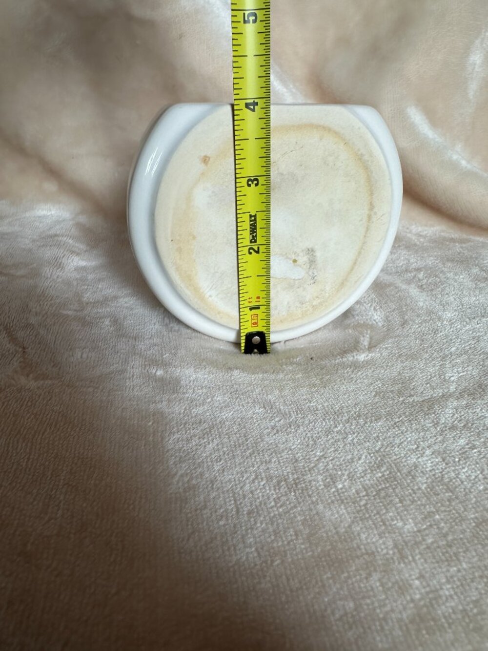 Ceramic Wall Pocket Air Plant Planter Vintage EUC Floral Pastel - Picture 6 of 8